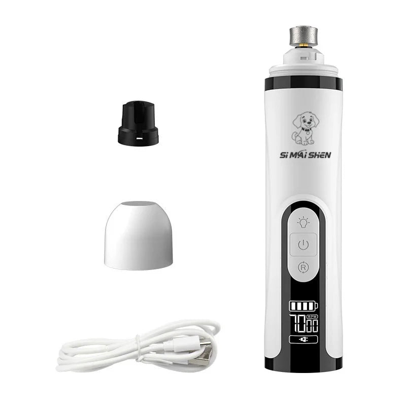 Pet Nail Grinder with LED Light