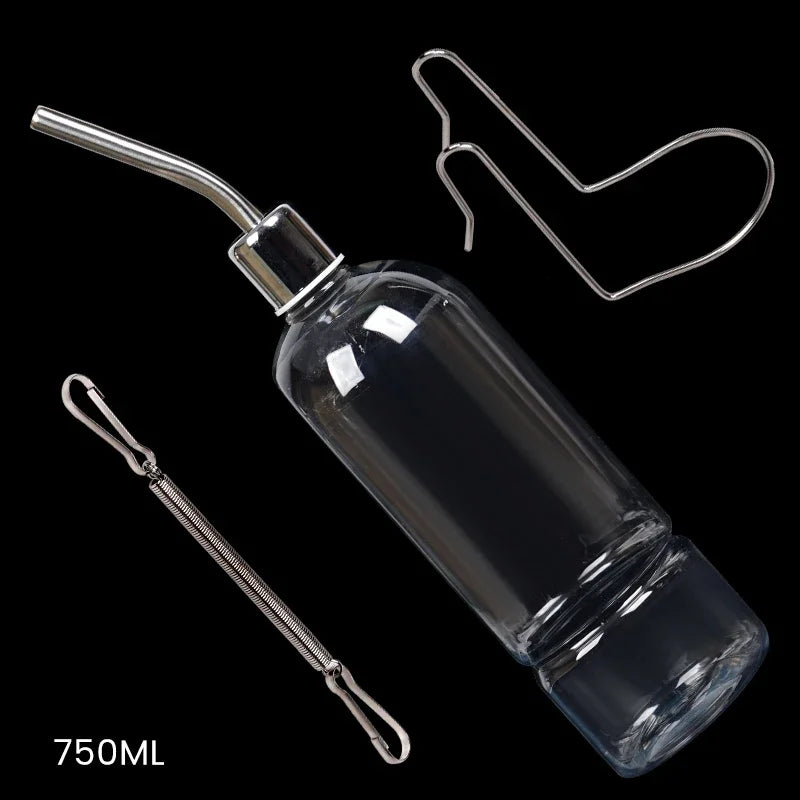 180/350/750ML Plastic Drinking Bottle Dispenser Small Pets