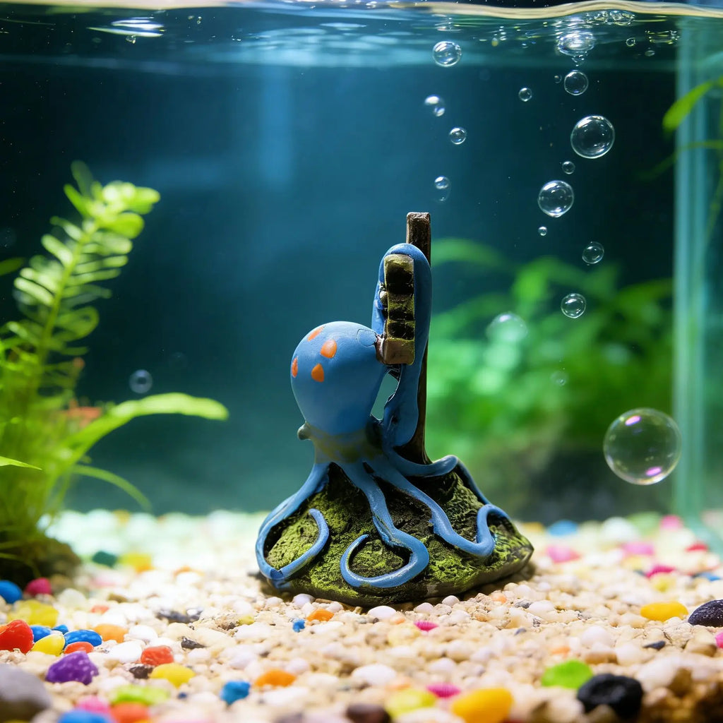 Cartoon Octopus Aquarium Decoration