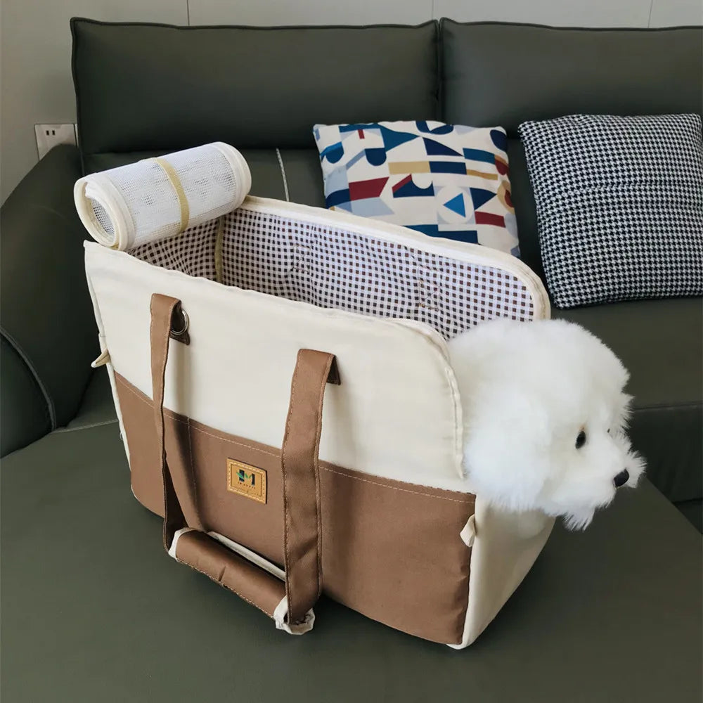 Portable Dog Cat Carrier and Outdoor Travel Bag