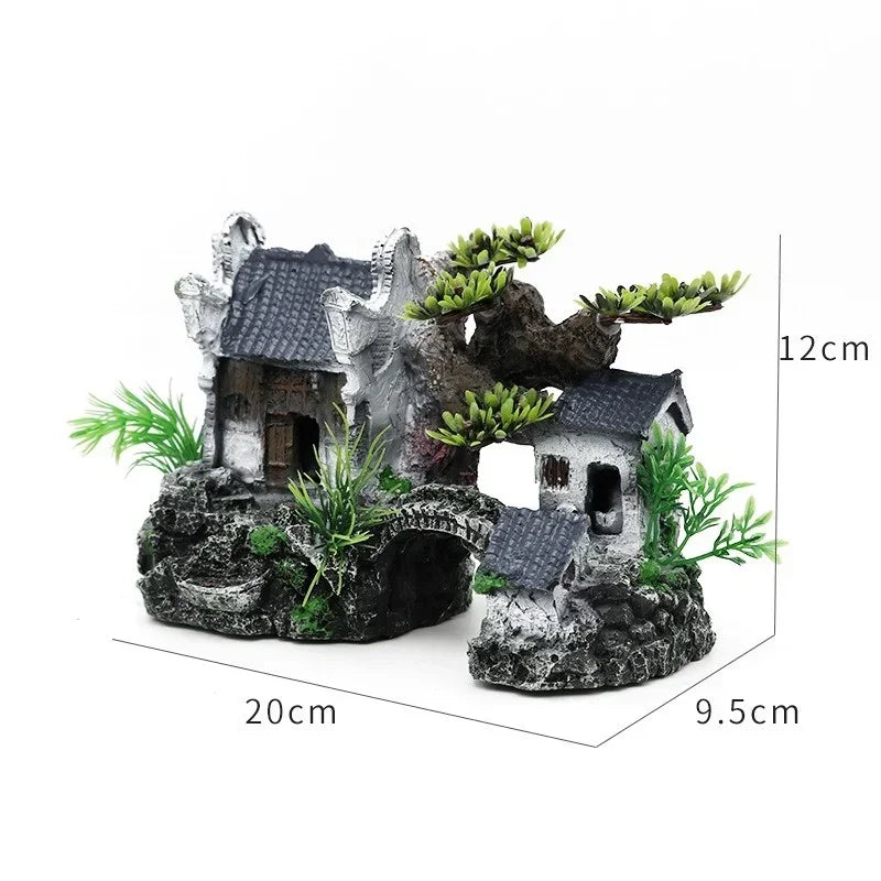 Fish Tank Resin Aquarium Ornament