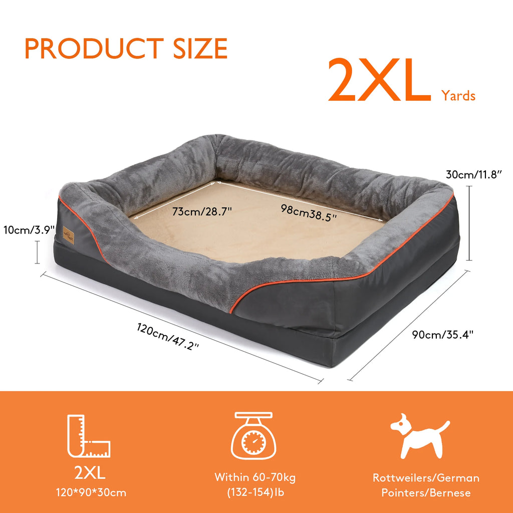 Washable Dog Bed For Large Dogs