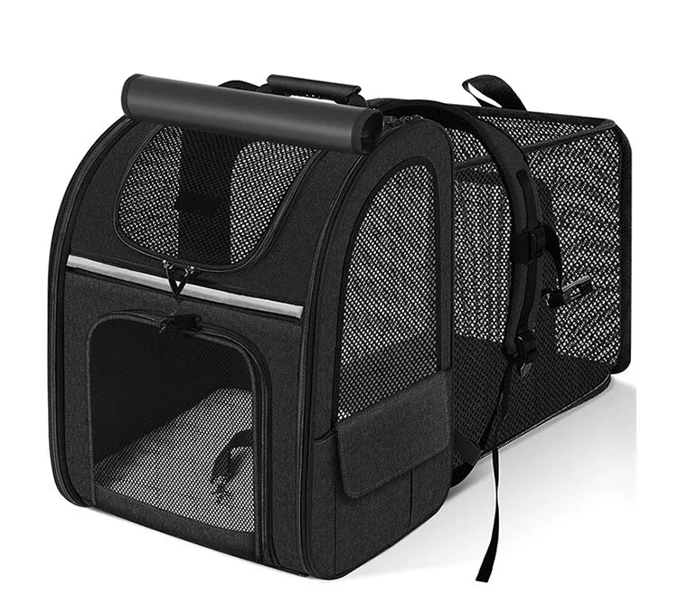 Expandable Large Capacity Pet Carrier Backpack