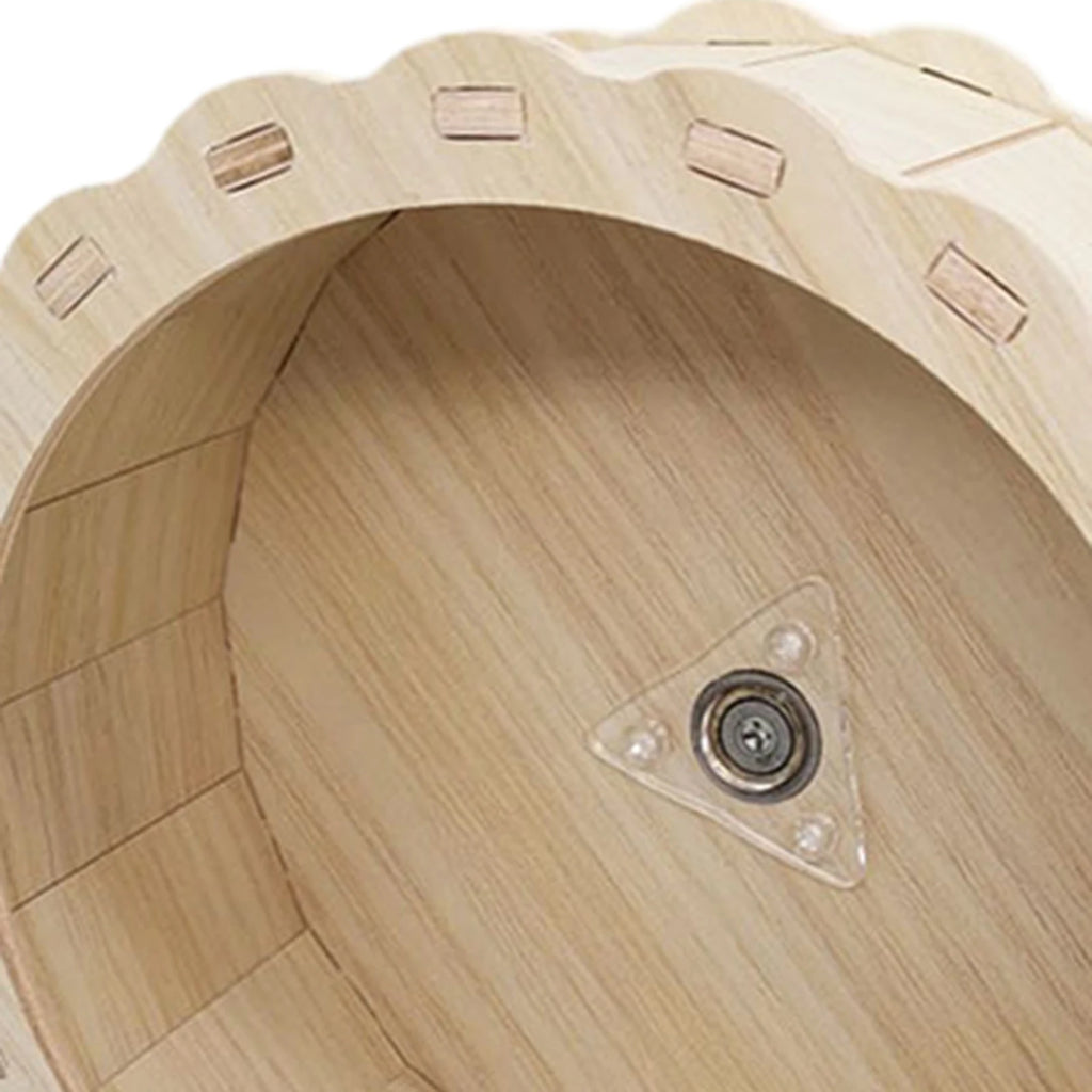 Wooden Hamster Running Wheel
