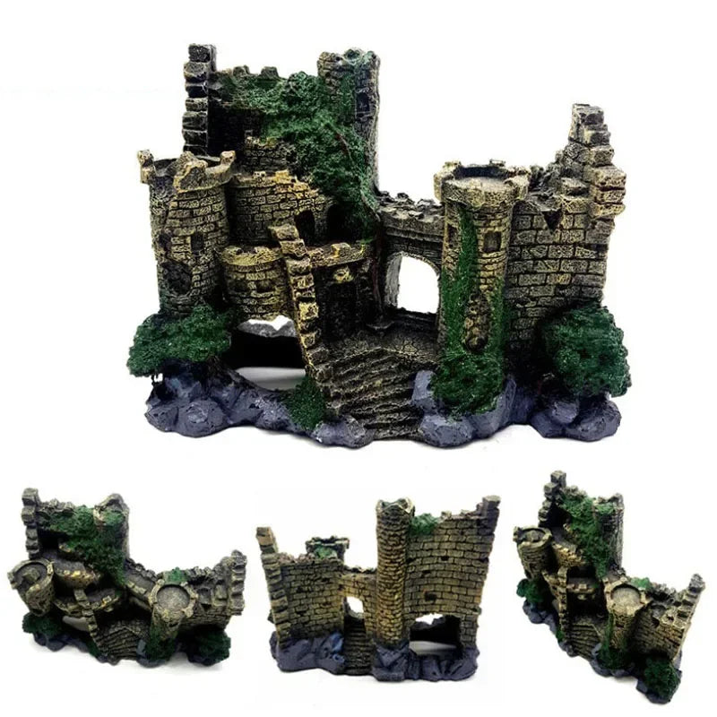 Ancient Castle Decoration For Your Aquarium