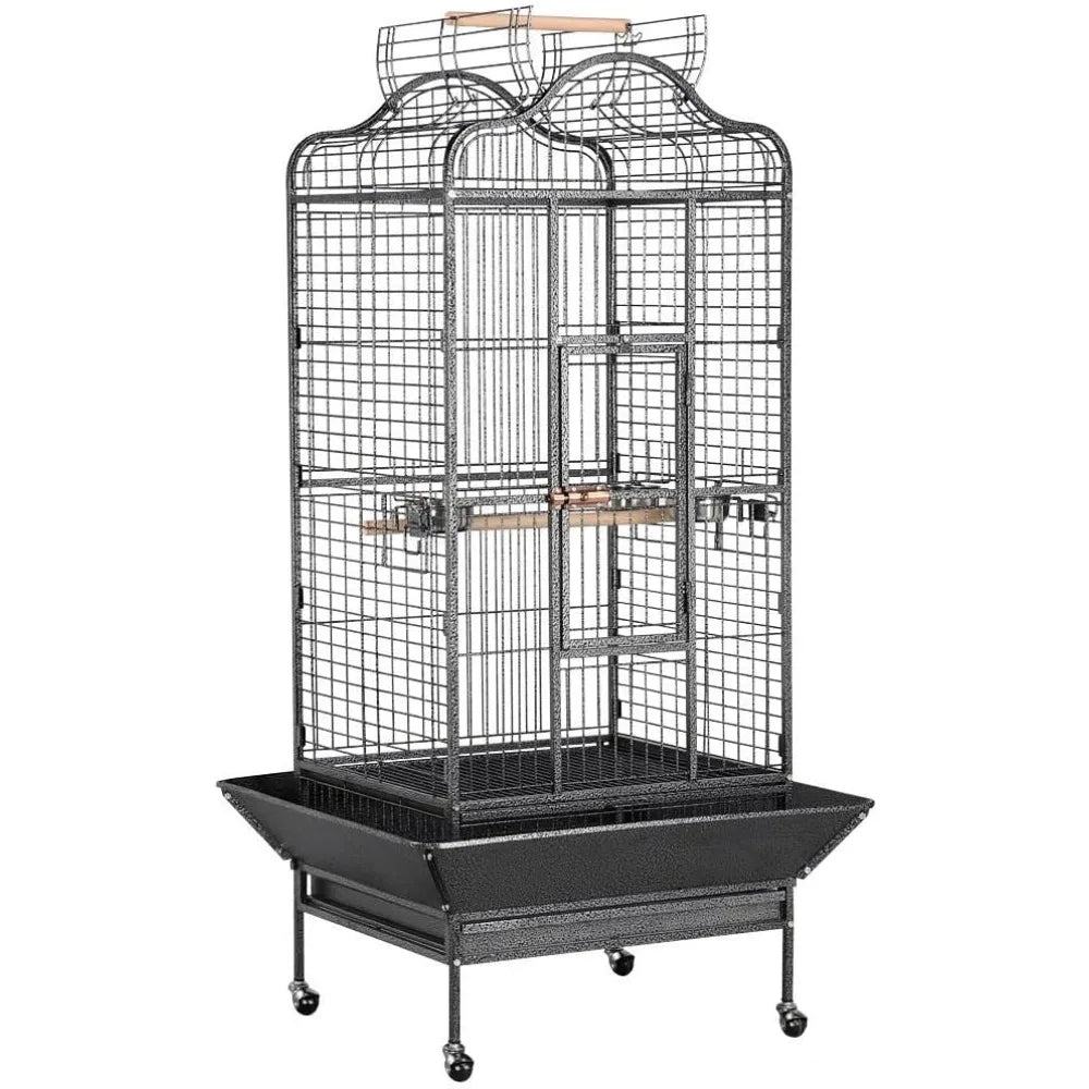 Extra Large Bird Cage with Open Play Top