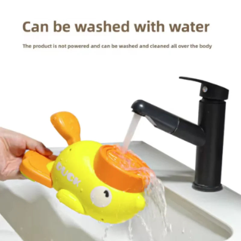 Interactive Automatic Feeder Durable Cute Food Dispenser Training Dog Toy Duck Design Puzzle Slow Feeder Dog Supplies