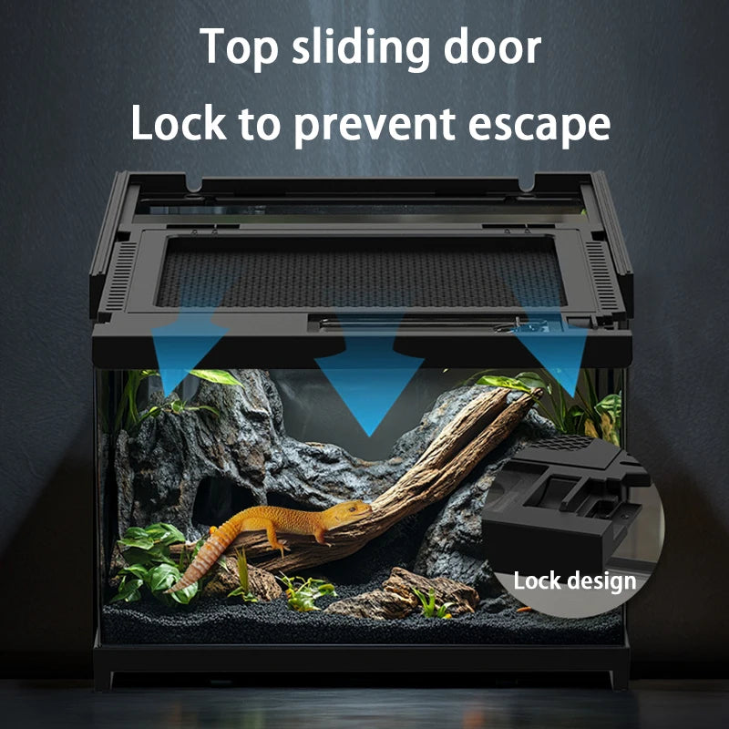 Reptile Terrarium Glass Breeding Box