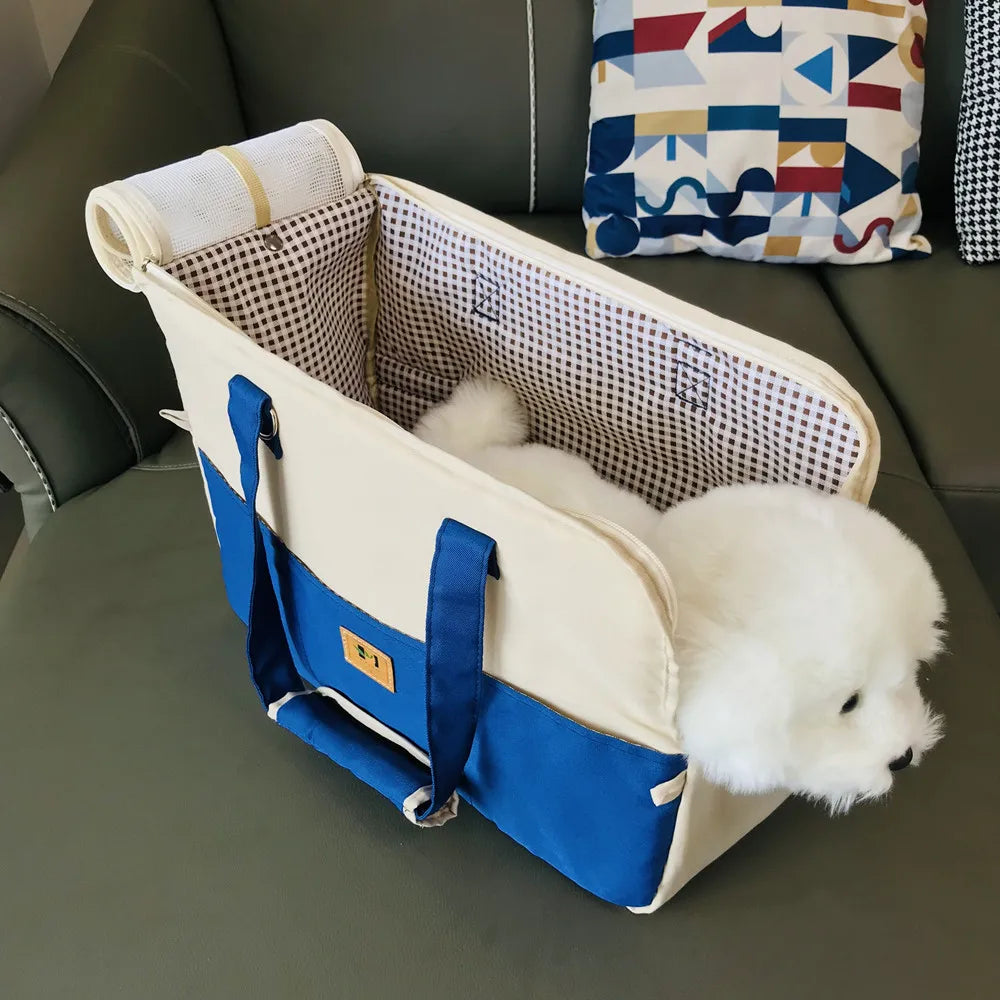 Portable Dog Cat Carrier and Outdoor Travel Bag
