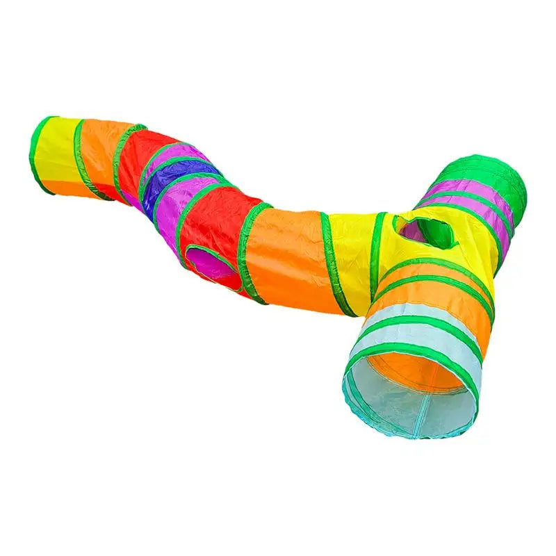 Portable T Shape Cat Tube And Tunnel