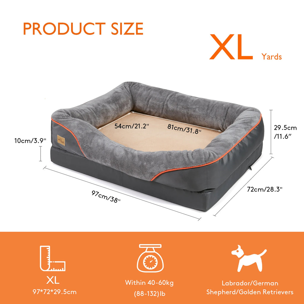 Washable Dog Bed For Large Dogs