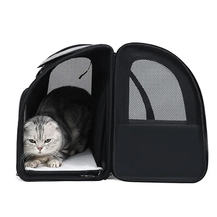 Expandable Large Capacity Pet Carrier Backpack