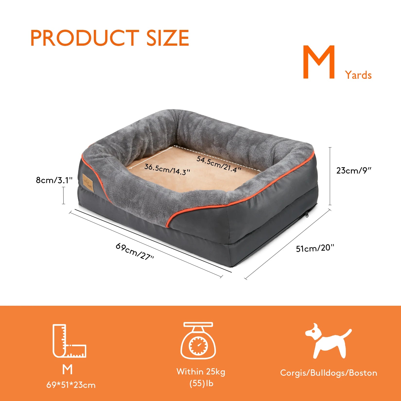 Washable Dog Bed For Large Dogs