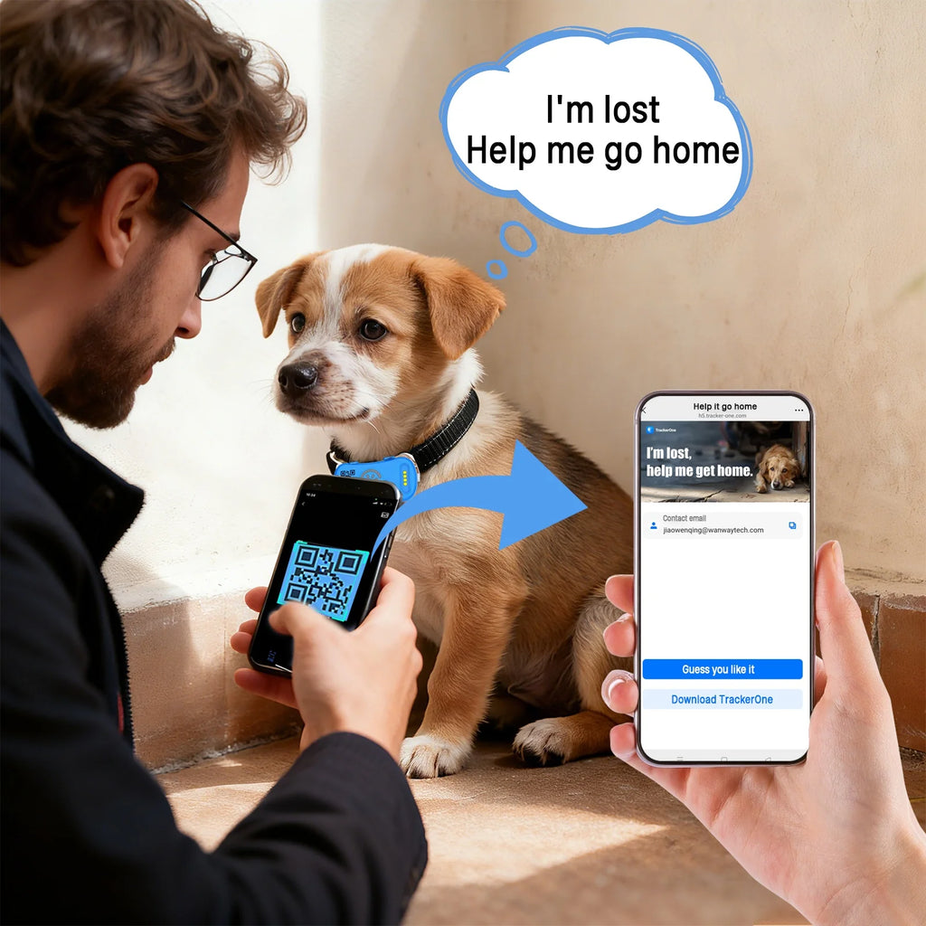 Pet Anti-Lost GPS Tracker Dog or Cat Collar