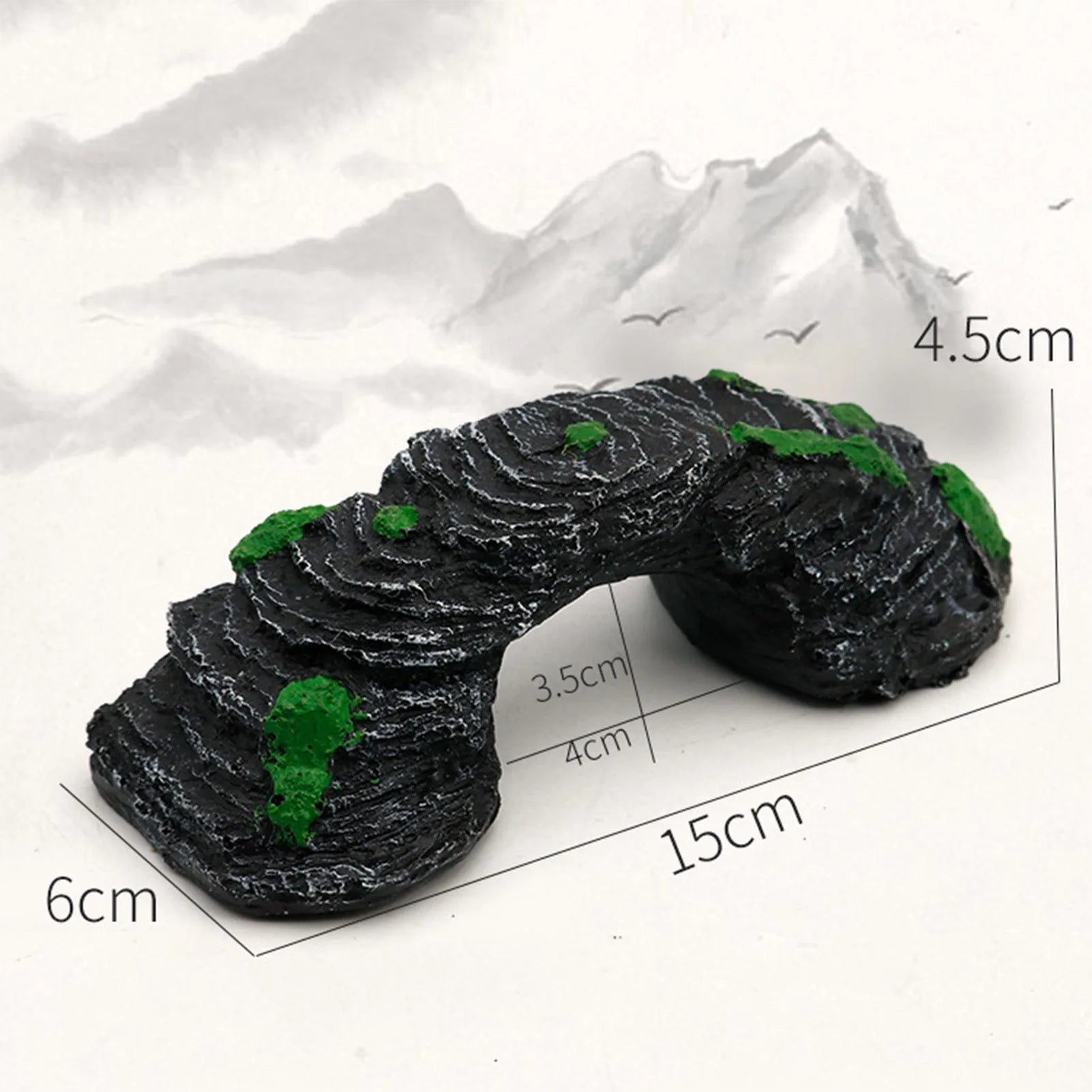 Resin Bridge Fish Tank Landscape Decoration