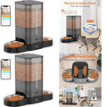 2.4/5G WiFi Smart 5L Automatic Cat Feeder for Two Cats