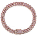 Luxury Designer Dog Collar Bling Diamond Pet Chain for Small Medium Large Dogs Cat Puppy Gold Necklace Jewelry Dog Accessories