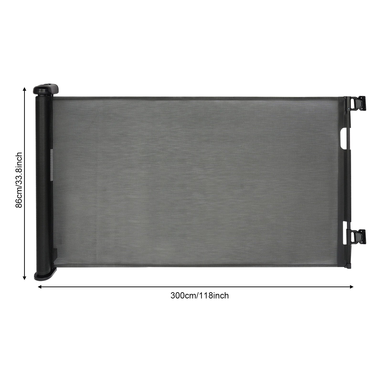 Retractable Pet Gate for Stairs, Corridors, Bedrooms