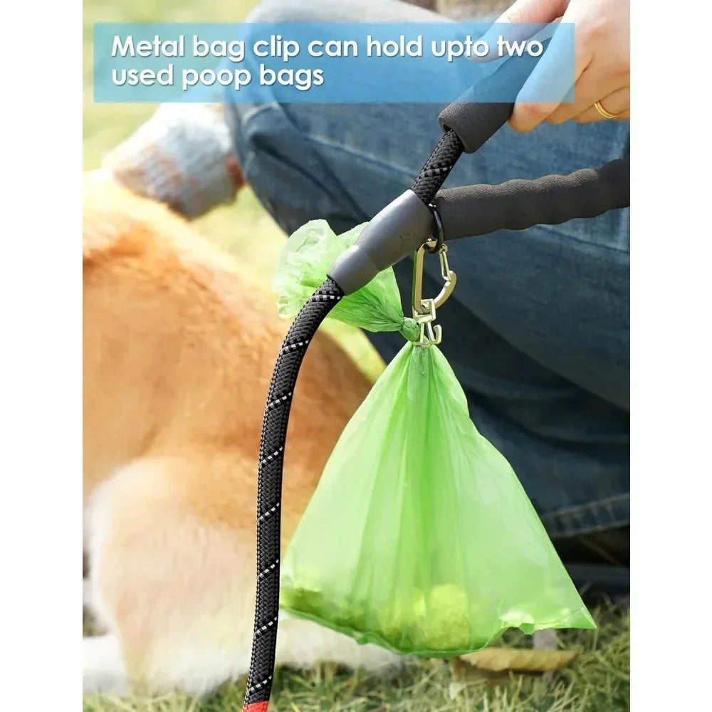2 Pack Dog Waste Bag Holder for Leash