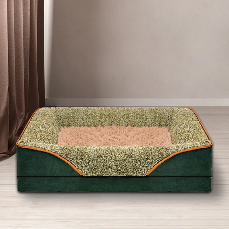 An oversized dog bed removable washable for all seasons