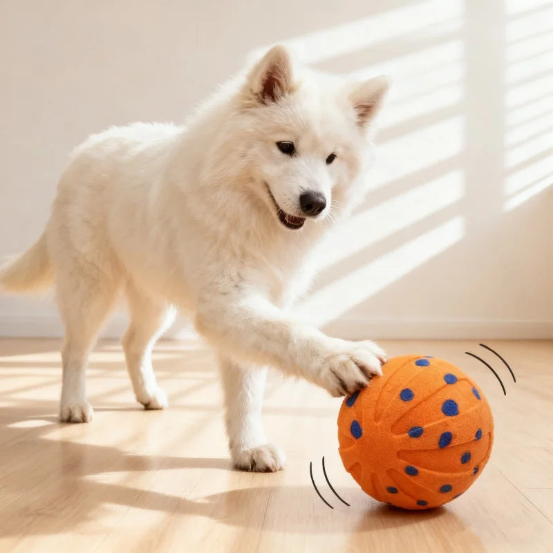 Automatic Vibrating Bouncing Foam Ball For Dogs