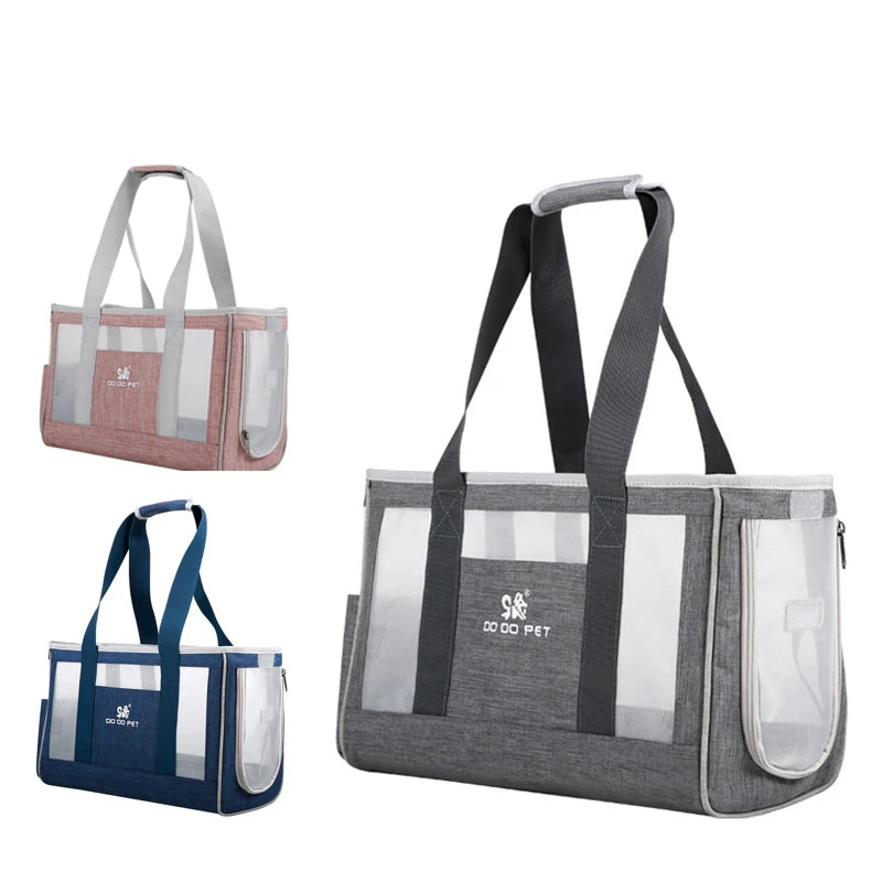 Cat or Dog Portable Breathable Carrier Bag