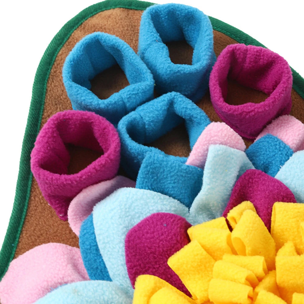 Dog Snuffle Mat  Slow Feeding Bowl Food Dispenser Carpet interesting Dog Toys
