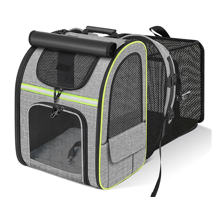 Expandable Large Capacity Pet Carrier Backpack