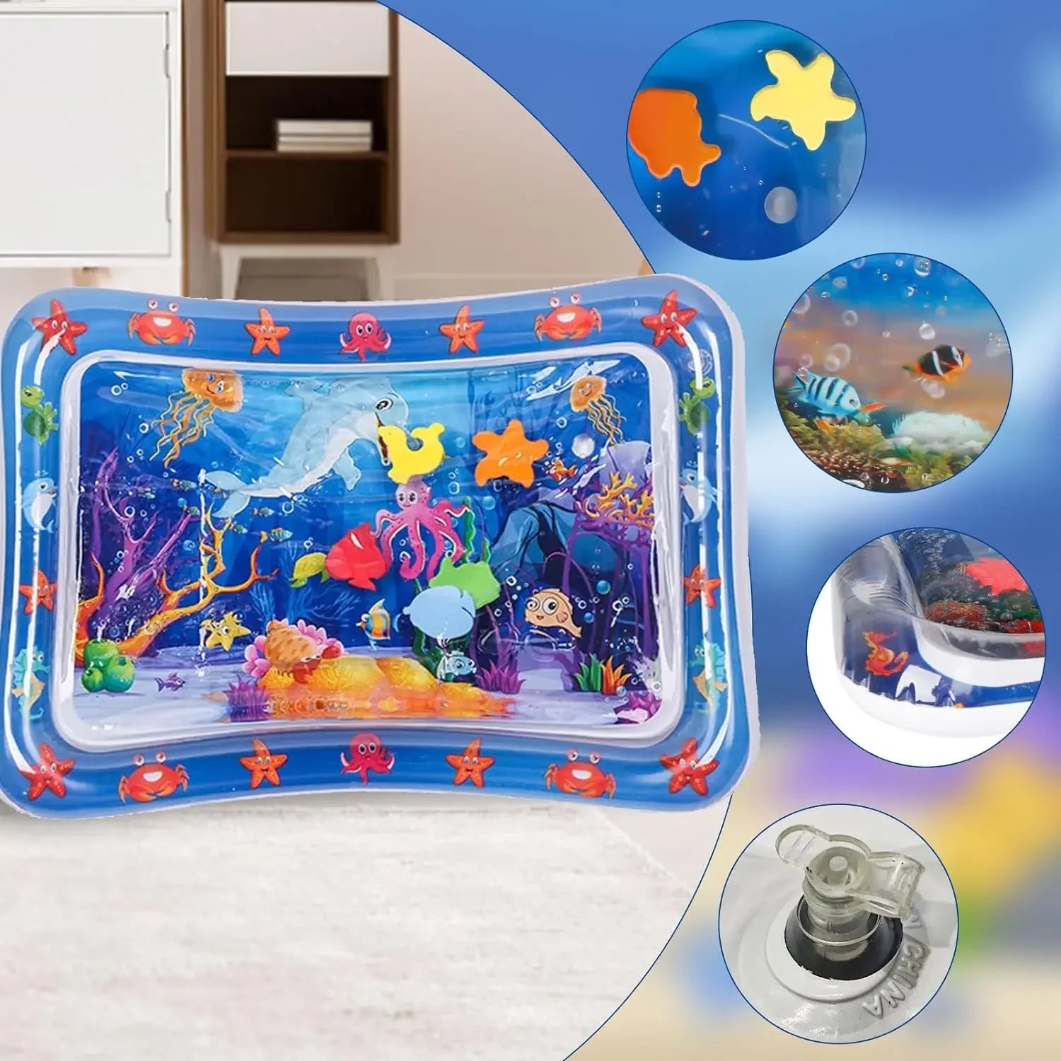 Water Sensory Thickened Inflatable Play Mat