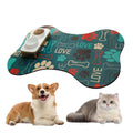 Absorbent Pet Feeding Mat Non-Slip Mat  Quick-Dry Water Dispenser Mat