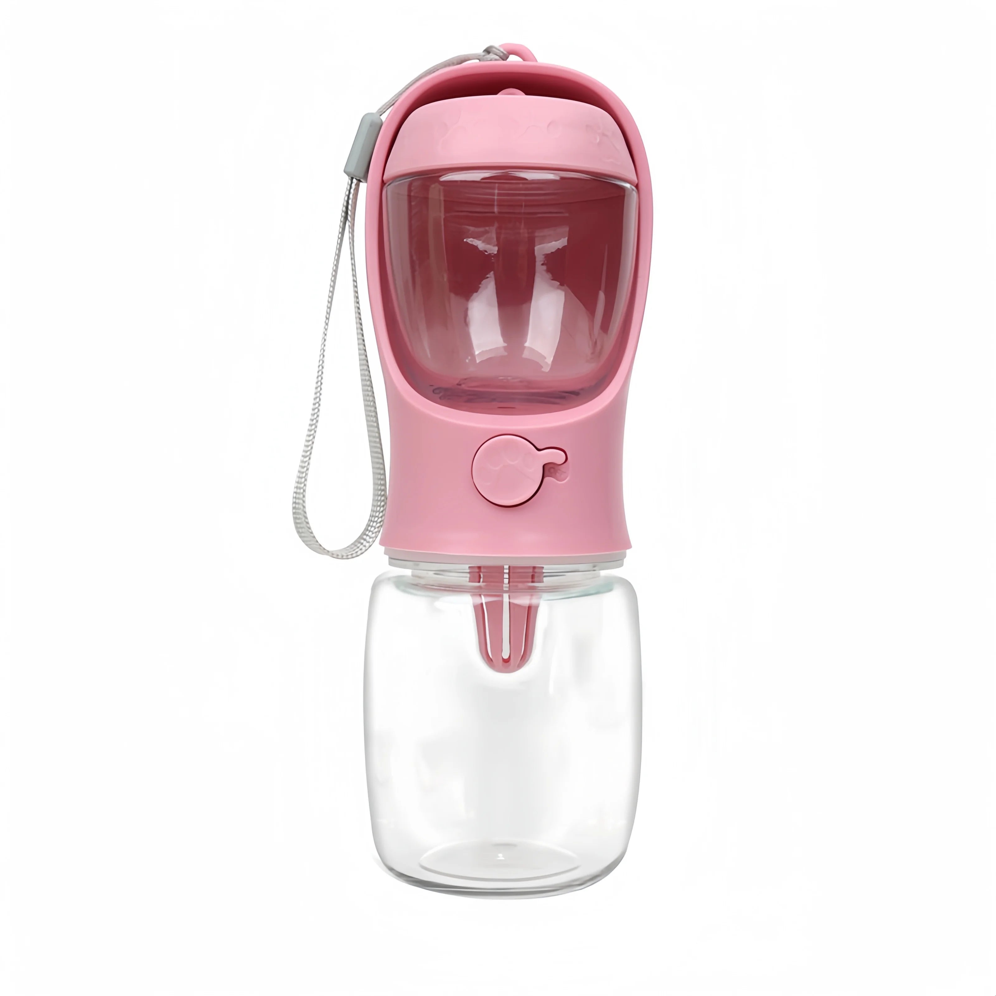 Portable Dog/Cat Water Bottle with Storage for Food
