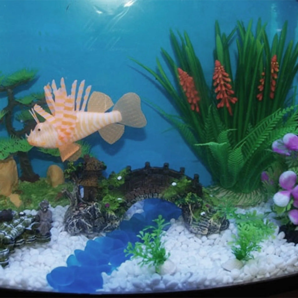 Resin Bridge Fish Tank Landscape Decoration