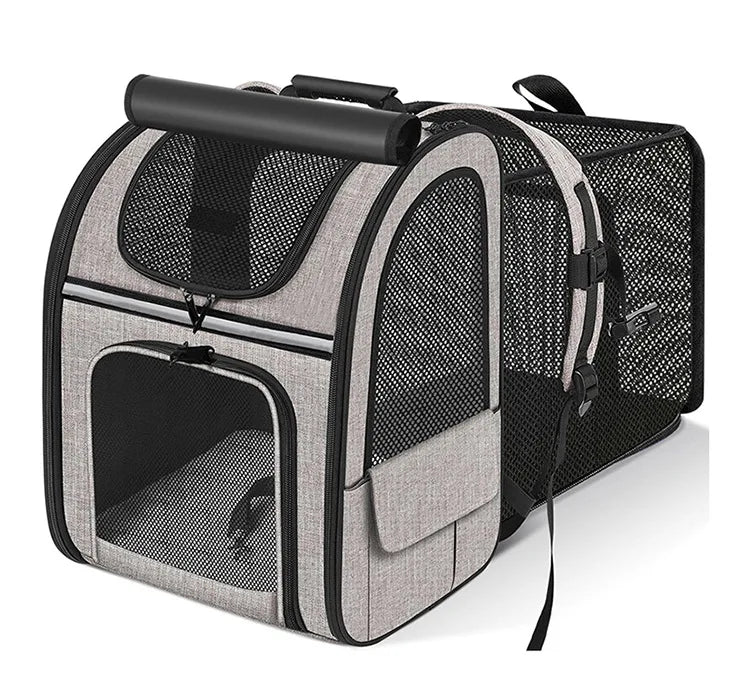 Expandable Large Capacity Pet Carrier Backpack
