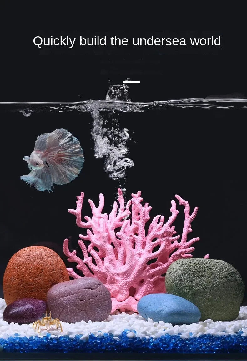 Aquarium Simulation Coral Ornament
