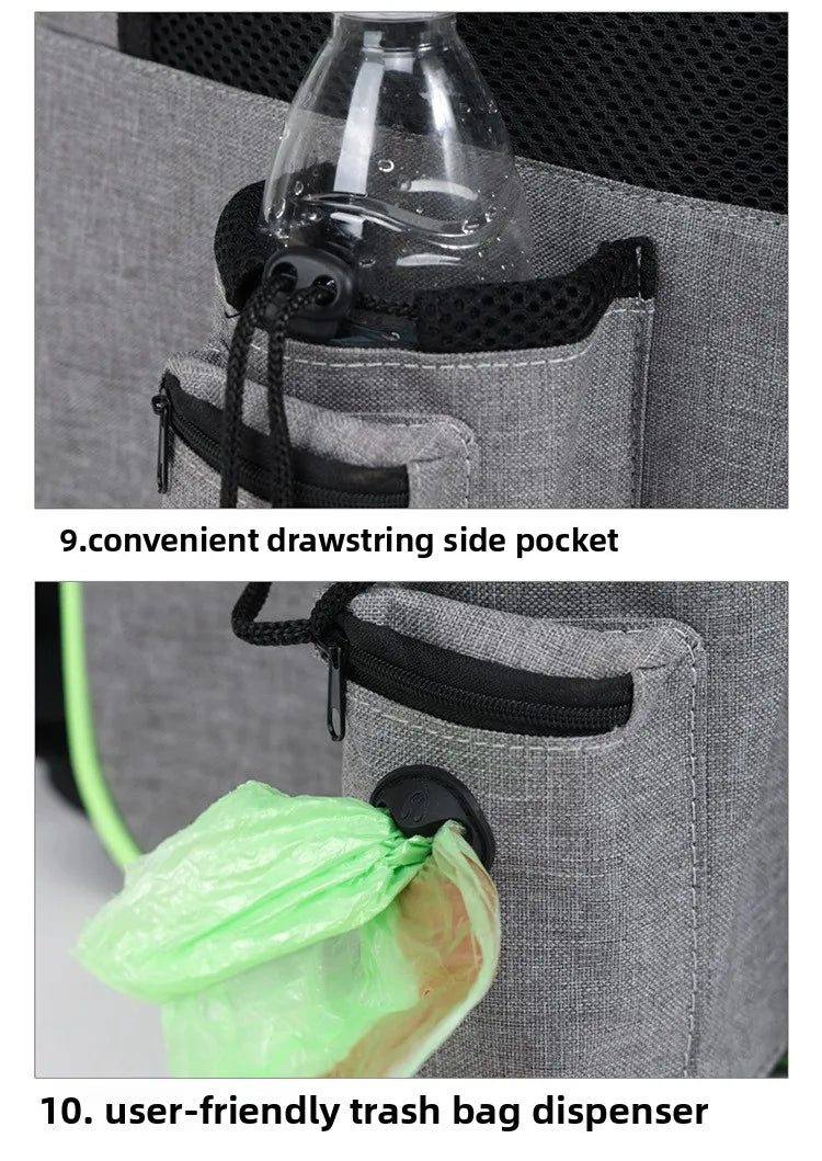 Expandable Large Capacity Pet Carrier Backpack