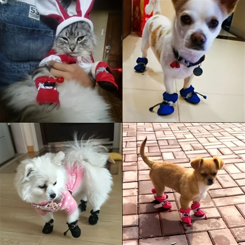Waterproof Soft Bottom Dog Boots