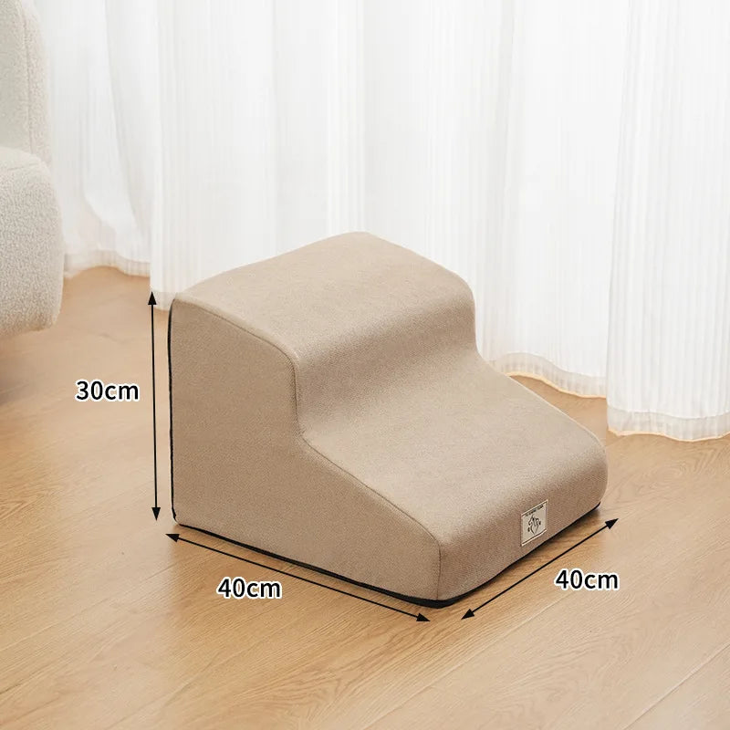 Non-Slip Memory Foam Sponge Pet Ramp Ladder