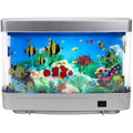Tropical Fish Tank Lamps Artificial Aquarium Decor Virtual Ocean in Motion Night Light For Children Halloween Christmas Gift Toy