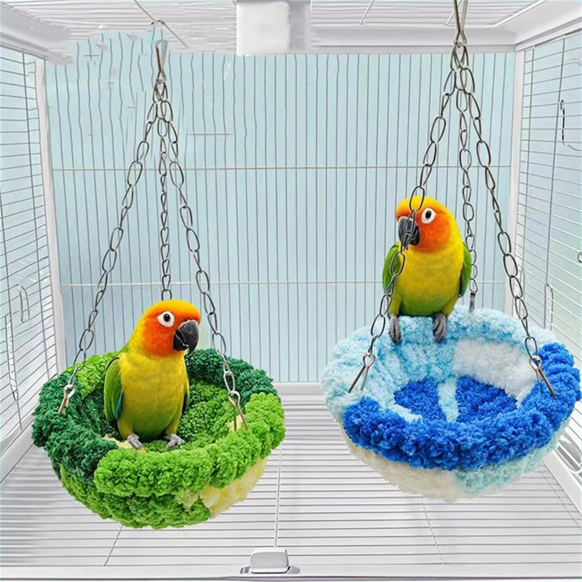 1 Bird Sleeping Nest Forest-Style Hammock