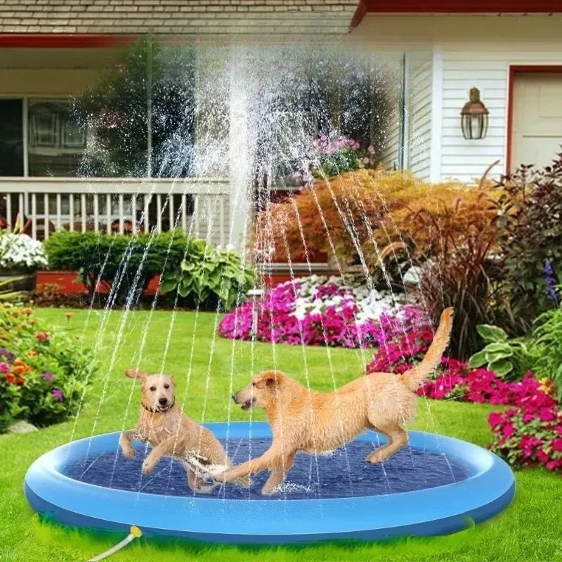 Heavy Duty Inflatable Dog Splash Mat