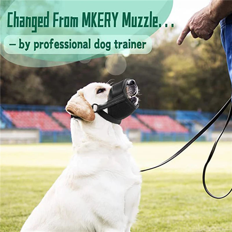 Anti Barking Adjustable Anti-biting Mesh Breathable Muzzle