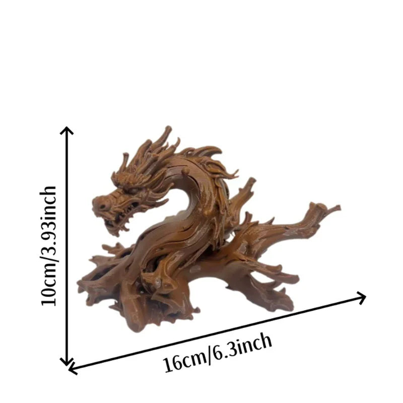 Dragon Shaped Statue for Fish Tank Landscape