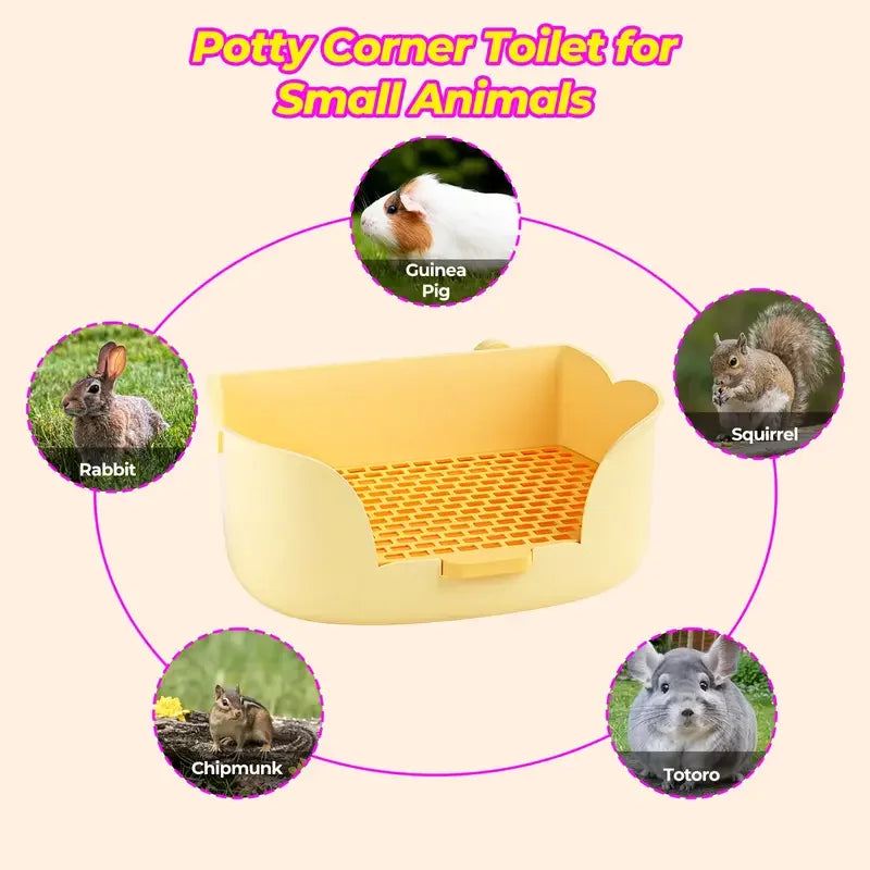 Large Litter Box for Rabbits and Small Animals