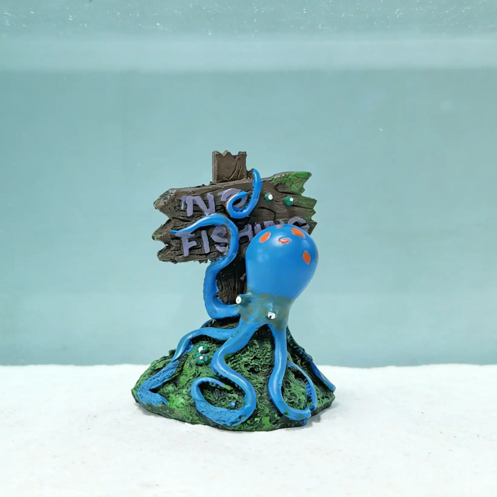 Cartoon Octopus Aquarium Decoration