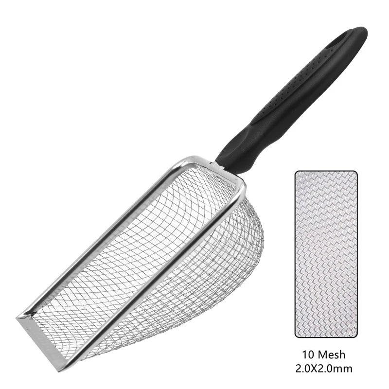 Pet Cleaning Tools - Stainless Steel Tank Shovel Net