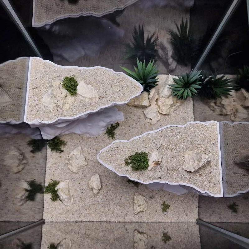 3D Printed Fish Tank Shelter & Cliff Hiding Cave for Fish or Reptiles