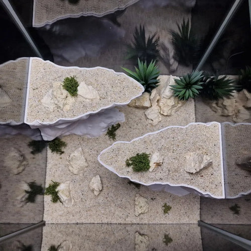 3D Printed Fish Tank Shelter & Cliff Hiding Cave for Fish or Reptiles