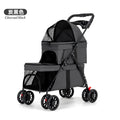 Double Decker Pet Stroller for 2 Dogs Cats