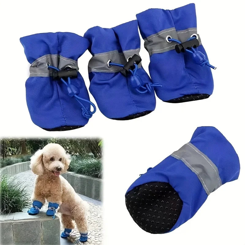Waterproof Soft Bottom Dog Boots