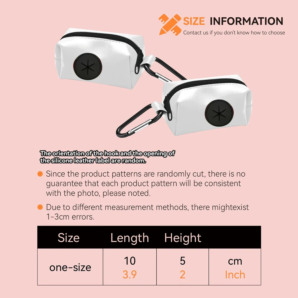 Colorful Design Dog Poop Bag Holder Dispenser with Dog Leash Attachment